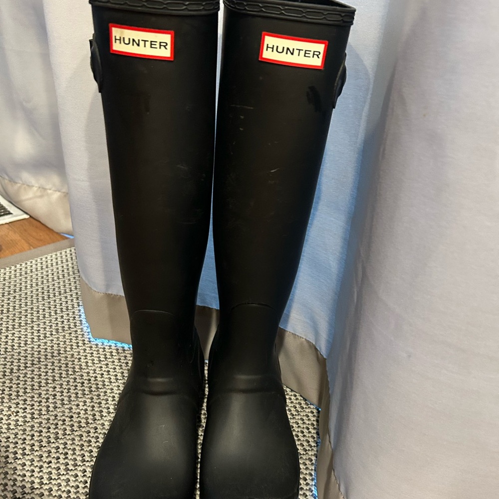 Hunter Classic Black Waterproof Boots
